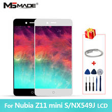 5.2" Original For ZTE Nubia Z11 Mini S NX549J LCD Display Touch Screen Digitizer Assembly Parts With Frame For Z11 MiniS LCD 2024 - buy cheap