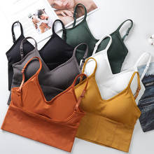 Solid Sports Bras Women Breathable Sports Bra Anti-sweat Shockproof Padded Yoga Sport Tops Jogging Gym Women Fitness Workout 2024 - buy cheap
