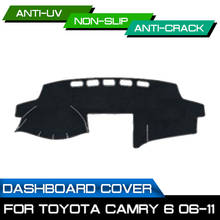 Car Dashboard Mat Anti-dirty Non-slip for Toyota Camry 6 2006 2007 2008 2009 2010 2011 Dash Cover Mat UV Protection Shade 2024 - buy cheap