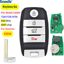 Microplaqueta remota esperta de hitag 3 id47 da chave do botão fsk 433.92mhz keyless do oem 4 para kia sorento 2015-2018 pn: 95440-c6000 TQ8-FOB-4F06 2024 - compre barato