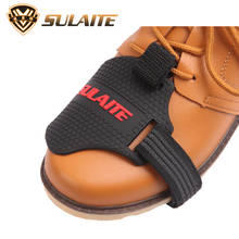Black Motorcycle Shoes Protective Motorbike Moto Gear Shifter Men Shoe Boots Protector Shift Sock Boot Cover Shifter Guards 2024 - buy cheap