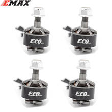 1 pces/4 pces emax eco micro series 1407 2 4S 2800kv 3300kv 4100kv motor sem escova para fpv que compete o zangão rc 2024 - compre barato