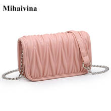 Mihaivina Women Shoulder Bag 2019 Luxury Handbags Chian Women Bags Designer Girls Small Square Messenger Bag Bolsa Feminina 2024 - buy cheap