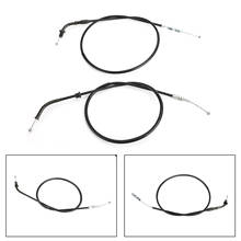 Areyourshop For Honda CB350F CB500 FT500 CB550 CB750 Push Pull Throttle Cable Set Motorcycle Accessories Steel Wire 2024 - buy cheap