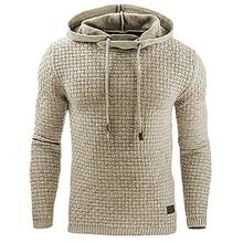 2022 New Hoodies Men Brand Male Plaid Hooded Sweatshirt Mens Hoodie Tracksuit Sweat Coat Casual Sportswear M-4XL Drop Shipping 2024 - buy cheap