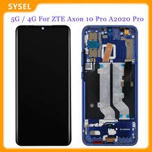 6.47" AMOLED 5G / 4G For ZTE Axon 10 Pro A2020 Pro LCD Display Touch Screen Digitizer Panel Glass Assembly with Frame 2024 - buy cheap