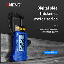 ANENG-Medidor de espesor Digital de 0,01mm, Mini Dial, medidor de espesor, herramientas de medida de ancho de compuestos de fibra de carbono 2024 - compra barato