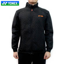Yonex casaco esportivo original para homens e mulheres, jaqueta para badminton, camisa esportiva 150229 2024 - compre barato