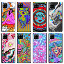 Magic Trippy Psychedelic Art Phone Case For Samsung Galaxy A51 A70 A71 A72 A52 A41 A31 A02S A12 A21S A20e A10 A40 A50 2024 - buy cheap