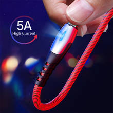Зарядный кабель POPSTAND со светодиодной подсветкой Micro USB Type-C, устройство для быстрой зарядки телефонов iphone, Samsung, Xiaomi, Huawei, USB-кабель для передачи данных 2024 - купить недорого