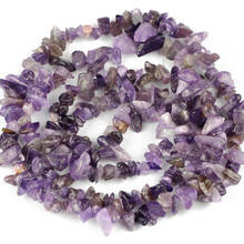 YHBZRET Natural Ametrinee Purple Crystal Stone Irregular Gravel beads 88cm Chips Beads For Jewelry Making bracelet Necklace DIY 2024 - buy cheap