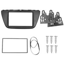 Double 2Din Frame For SUZUK SX4 S CROSS 2014 2 din Radio Fascia DVD Stereo Panel Mounting Installation Kit Frame Car Accessories 2024 - buy cheap