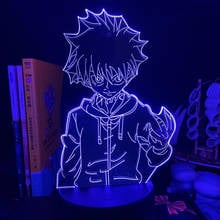 Anime Hunter X Hunter Killua 3d Led Light for Bedroom Decor Nightlight Birthday Gift Acrylic Led Night Lamp Hxh Killua Badass 2024 - buy cheap