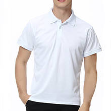 Мужская Повседневная рубашка-поло из натурального хлопка, с коротким рукавом 2024 - купить недорого