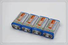 4 PCS/lot ETINESAN 9v SUPER BIG 900mAh li-ion lithium Rechargeable 9Volt Battery Manufacturer's warranty 2024 - buy cheap