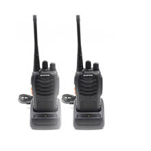 Baofeng-rádio barato de duas vias e uhf, 2 unidades, 4 unidades, 10 unidades, 400-470mhz, acessível, portátil 2024 - compre barato