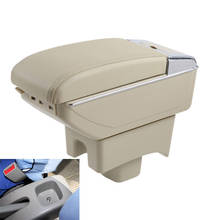 For LiFan 320 330 armrest box central Store content Storage box with cup holder ashtray USB interface 2008-2013 2024 - buy cheap