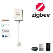 Regulador inteligente de luz RGB ZigBee, controlador de atenuación de luz RGB, tira de luz inteligente, Control con Alexa y Google 2024 - compra barato