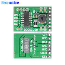 DC 5V 2.1A Mobile Power Diy Board 4,2 V, indicador de protección de batería de refuerzo, módulo de aumento de 3,7 V, litio 18650 DIY 2024 - compra barato