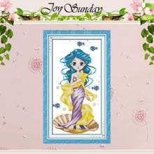 Ocean Baby Patterns Counted Cross Stitch 11CT 14CT Cross Stitch Sets Wholesale Chinese Cross-stitch Kits Embroidery Needlework 2024 - buy cheap