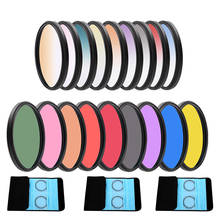 Gradient Colorful Camera Filter 37 49 52 55 58 62 67 72 77 82MM Lens Gradual Color Filters For Nikon Sony Canon DLSR 2024 - buy cheap