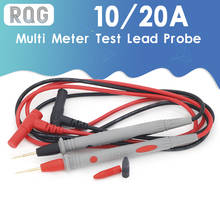 1Pair Universal Digital 1000V 10A 20A Thin Tip Needle Multimeter Multi Meter Test Lead Probe Wire Pen Cable Multimeter Tester 2024 - купить недорого