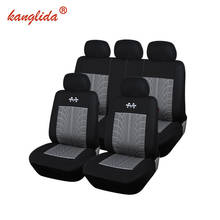 KANGLIDA Sports Car Seat Covers Universal Fit Most Brand Vehicle Seats Car Seat Protector Interior Accessories Black Seat Cover 2024 - buy cheap