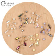 Diseño de Cordial 30 Uds 36*103MM, accesorios de joyería/hechos a mano/forma de Rama/dijes de cristal/accesorios para pendientes/fabricación de joyas DIY 2024 - compra barato