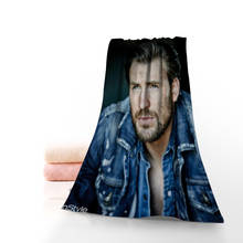 New Custom Chris Evans Towel Printed Cotton Face/Bath Towels Microfiber Fabric For Kids Men Women Shower Towels 70X140cm 2024 - buy cheap