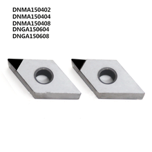 1PC PCD CBN Insert DNMA150404 DNMA150408 DNGA150604 CNC Diamond Cubic boron nitride Plate Lathe Turning Cutter Tool DNMA inserts 2024 - buy cheap