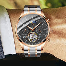 AILANG New Top Luxury Automatic Mechanical Watch Men Brand Date Men's Watch Tourbillon Wristwatch Casual watches 2024 - buy cheap