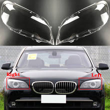 Car Front Headlight Cover For BMW 7 Series F01 F02 730Li 740Li 750Li 760Li 2009-2015 Headlamp Lampshade glass Lens Shell Caps 2024 - buy cheap