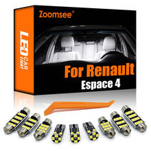 Zoomsee Error Free For Renault Espace 4 IV MK4 2003 To 2014 Canbus Vehicle Bulb LED Indoor Interior Dome Map Reading Light Kit 2024 - buy cheap