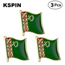 Turkmenistan Lapel Pin Brooches Pins Flag badge Brooch Badges 2024 - buy cheap