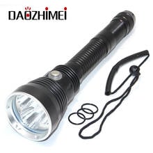 new powerful Waterproof Scuba Diving Flashlight XHP70.2 Yellow/white light 6000LM underwater Tactical dive torch 26650 Battery 2024 - buy cheap