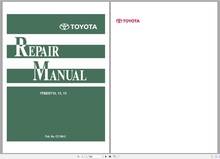 Для Toyota вилочный погрузчик 8 серий руководства по обслуживанию PDF 4,34 GB DVD 2024 - купить недорого