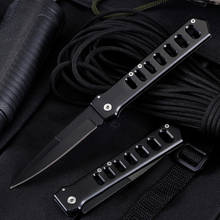 Black Tactical Knife Folding Pocket Survival Knife Combat Outdoor Camping Hunting Knives Multitool Utility Rescue Knife Tools 2024 - buy cheap