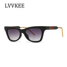 LVVKEE-gafas de sol de Estilo Vintage para hombre y mujer, lentes de sol unisex con gradiente de ojo de gato, mariposa Retro, UV400 2024 - compra barato