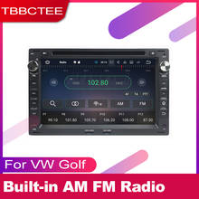 Radio con GPS para coche, reproductor Multimedia con Android, 2 DIN, DVD, Navi, para Volkswagen, VW, Golf, MK4, 2003, 2004 2024 - compra barato