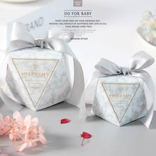 10pcs European Style Diamond Candy Box Wedding & Engagement Like Gift Box Wedding Birthday Party Decoration Supplies Box 2024 - compre barato