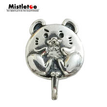 Mistletoe-cerradura de ratón de la suerte, de Plata de Ley 925, joyería europea 2024 - compra barato