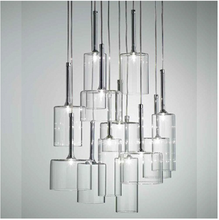 Modern Simple Hanging Lamp indoor G4 Led Glass Pendant Lamp Clear Crystal Glass Bottle pendant lighting for restaurants 2024 - buy cheap