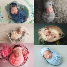 Baby Newborn Photography Props Hat Baby Headband Bow-knot Baby Posing Bag Fotografia Accessories Studio Photo Props 2024 - buy cheap