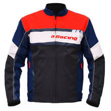 Chaqueta de carreras automotriz para Honda Team, chaqueta de carreras para Moto de montaña, rojo, azul y blanco 2024 - compra barato