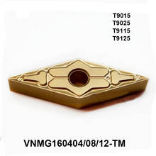 VNMG160404-TM de carburo de torneado, VNMG160408-TM Original, T9025, T9015, VNMG 160404, 160408, herramientas de torneado 2024 - compra barato
