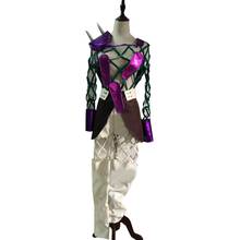 2020 JoJo's Bizarre Adventure Narciso Anasui Cos Halloween Party Cosplay Costume Custom Made Any Size 2024 - buy cheap