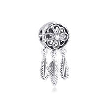 CKK Spiritual Dream Catcher Charms 925 Original Fit Pandora Bracelets Sterling Silver Charm Beads for Jewelry Making Women 2024 - buy cheap