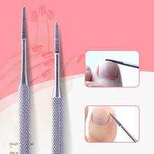 Blacks File Onychomycosis Paronychia 1pcs Double Ended Pedicure Satin Edge Ingrown Toe Nail Lifter Podiatry Instrument 2024 - buy cheap