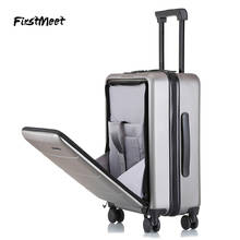Fashion trip high quality noble trolley suitcase 18/20/22/24/26 inch PVC Luggage Bag Spinner brand Travel Suitcase 2024 - buy cheap