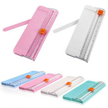 New Paper Cutter A5 Paper Trimmer Scrapbooking Tool with Finger Protection Slide Ruler SCI88 2024 - buy cheap